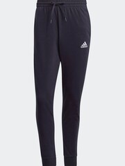 adidas Blue Essentials Single Jersey Tapered Cuff Joggers - Image 5 of 5