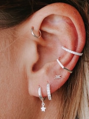 Orelia London Silver Lightning & Star Ear Party Earrings - Image 2 of 3