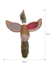 Joules Brown Plush Pheasant Dog Toy - Image 3 of 4