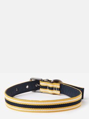 Joules Small Yellow Stripe Durable Dog Collar - Image 2 of 4