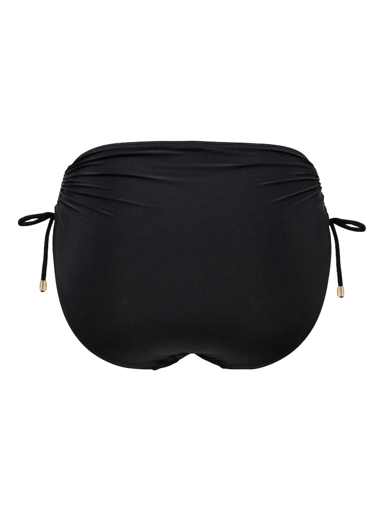 Pour Moi Black Tie Side Santa Cruz Bikini Bottoms - Image 8 of 8