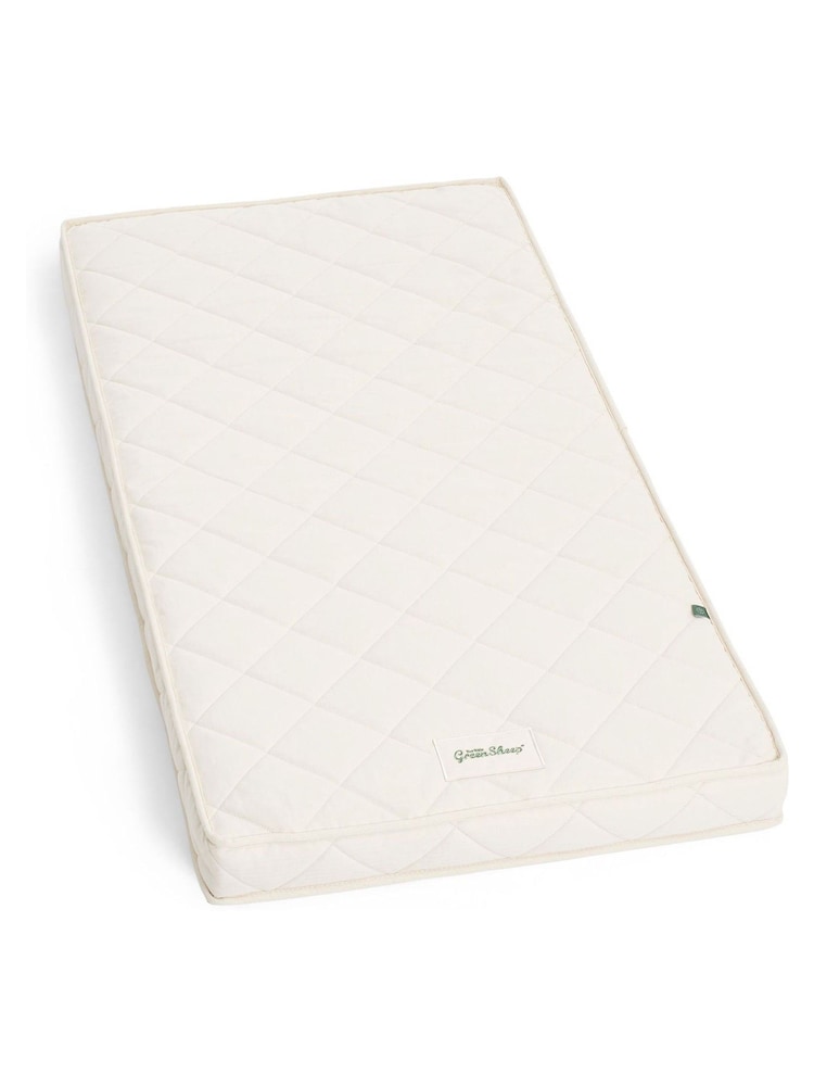 The Little Green Sheep Sprung Cot Mattress - Image 1 of 7
