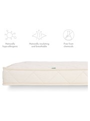 The Little Green Sheep Sprung Cot Mattress - Image 3 of 7