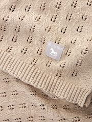 The Little Tailor Natural 100% Cotton Blanket - Image 2 of 2