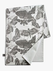 Kew Gardens Green 100% Cotton Table Runner - Image 2 of 2