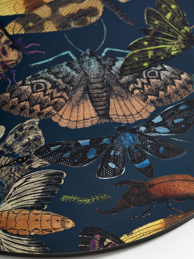 Kew Gardens Blue Midnight Set of  4 Placemats - Image 2 of 2