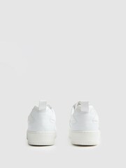 Reiss White Aira Low Top Leather Trainers - Image 7 of 7