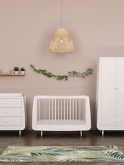 Snuz White Kids SnuzKot Skandi Wardrobe - Image 2 of 4