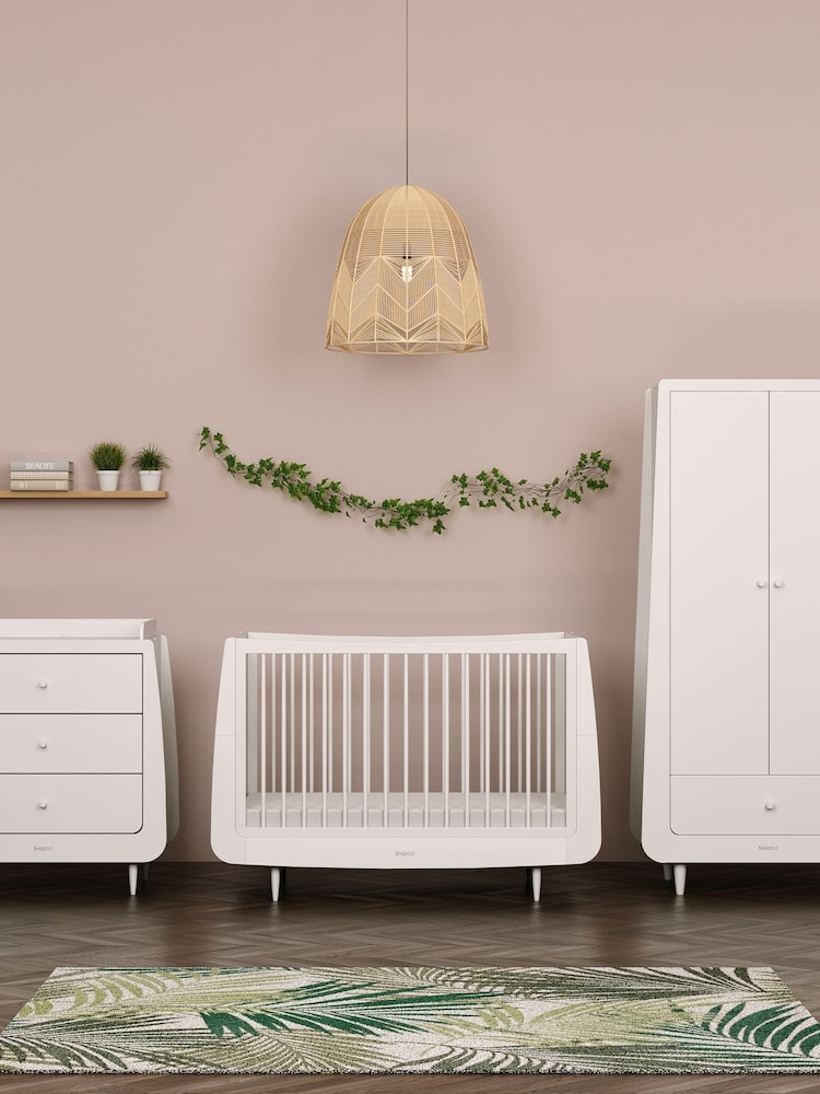 Snuz White Kids SnuzKot Skandi Wardrobe - Image 2 of 4