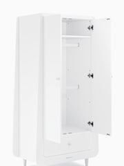 Snuz White Kids SnuzKot Skandi Wardrobe - Image 3 of 4