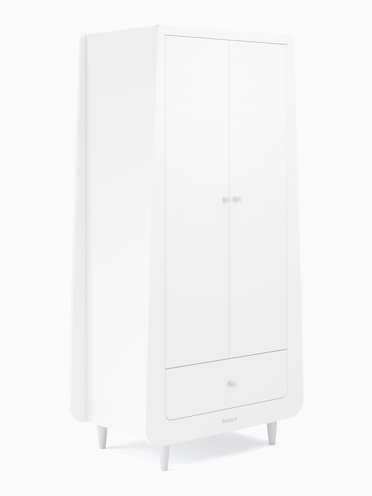 Snuz White Kids SnuzKot Skandi Wardrobe - Image 4 of 4