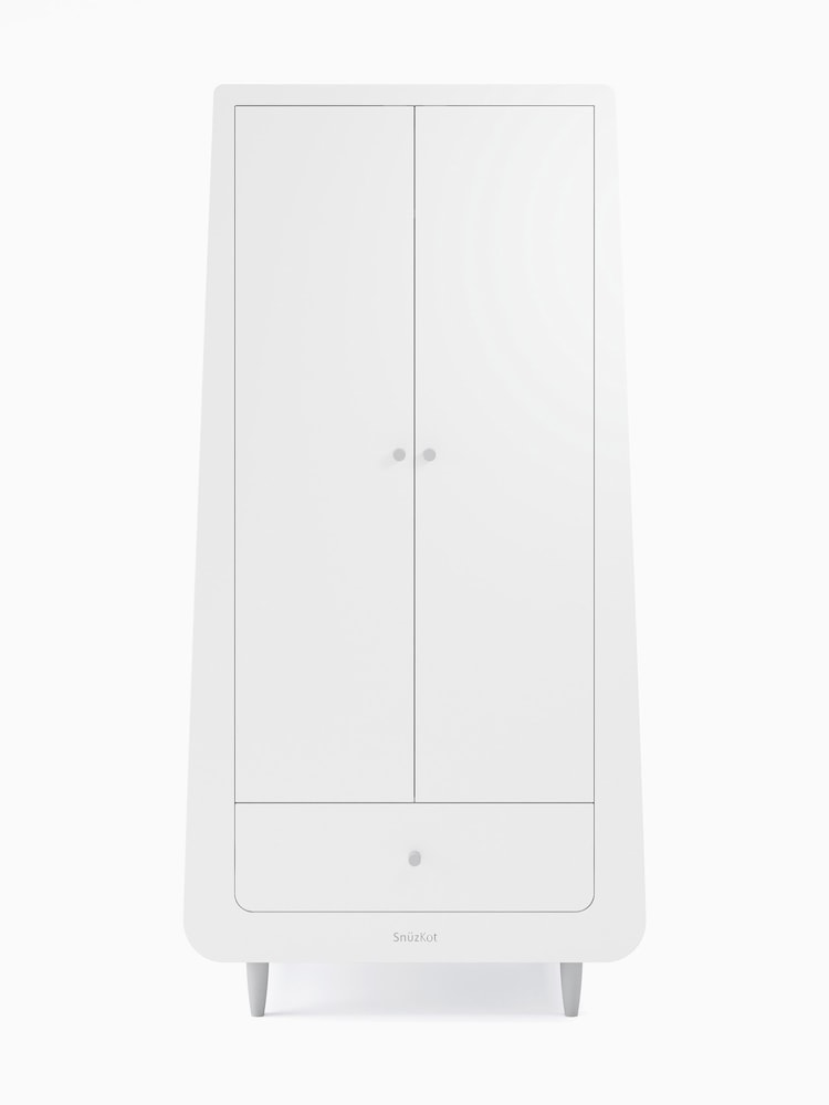 Snuz White Kids SnuzKot Skandi Wardrobe - Image 1 of 4