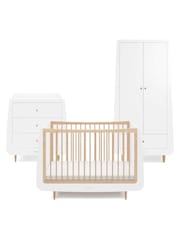 Snuz Natural SnuzKot Skandi 3 Piece Nursery Furniture Set - Image 2 of 8