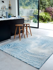 Asiatic Rugs Blue Mason Magnitude Rug - Image 1 of 4
