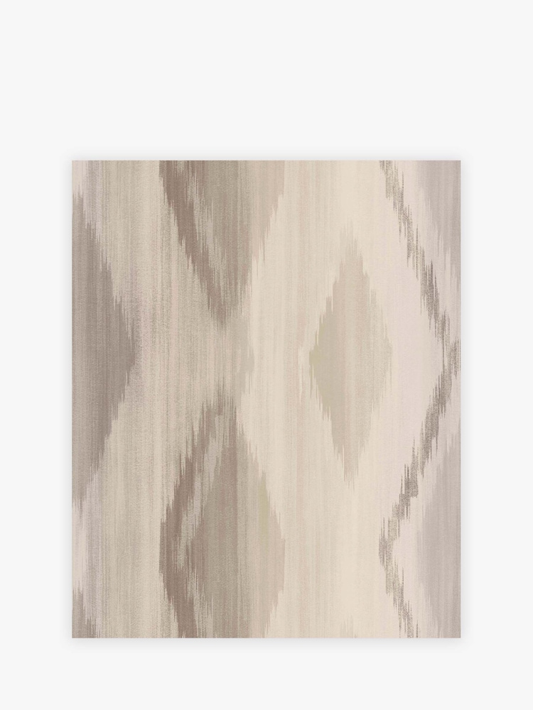 Neutral Abstract Ikat 10M Wallpaper - Image 2 of 4