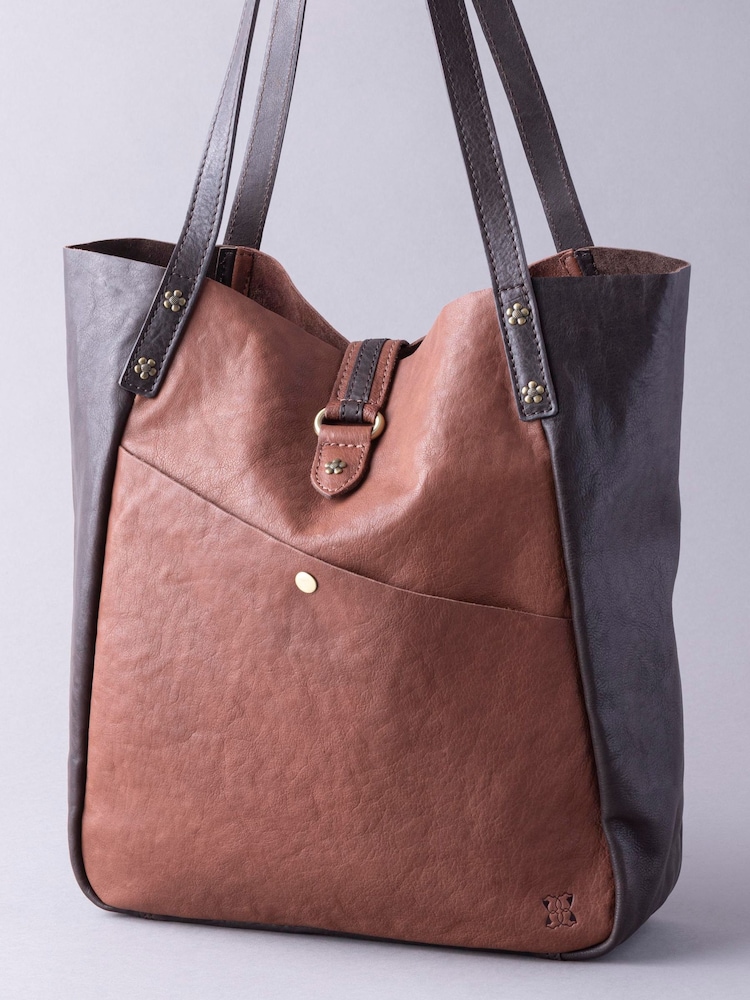 Lakeland Leather Tan Brown Hartsop Leather Tote Bag - Image 1 of 6