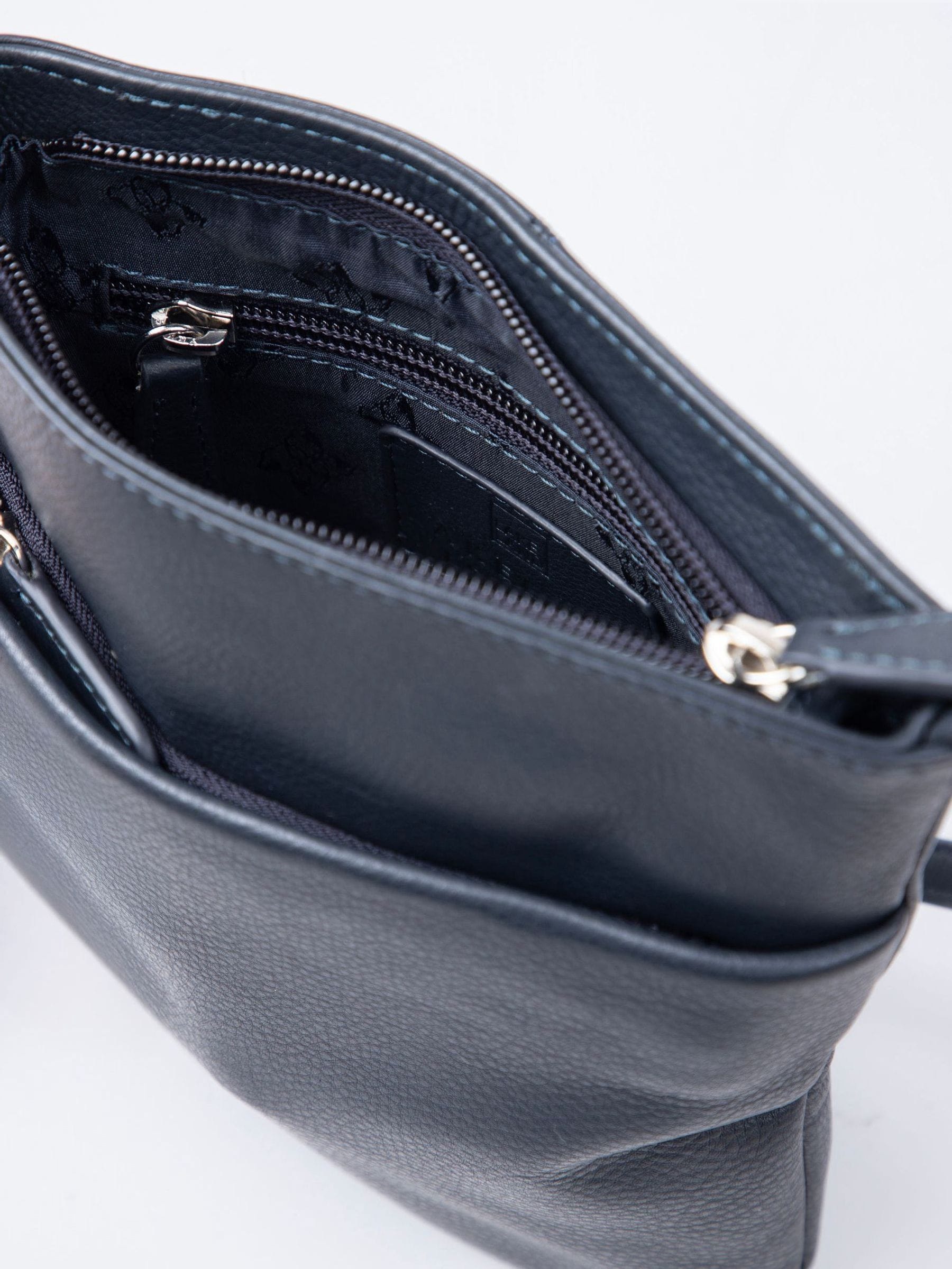 Buy Lakeland Leather Navy Lowther Cross-Body Bag from the Next UK