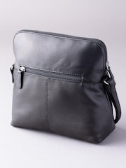 Lakeland Leather Black Raven Cross-Body Bag - Image 2 of 5