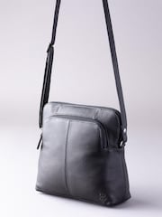 Lakeland Leather Black Raven Cross-Body Bag - Image 3 of 5