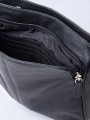 Černý - Taška přes tělo Lakeland Leather Ambleside - Obrázek 8 z 8