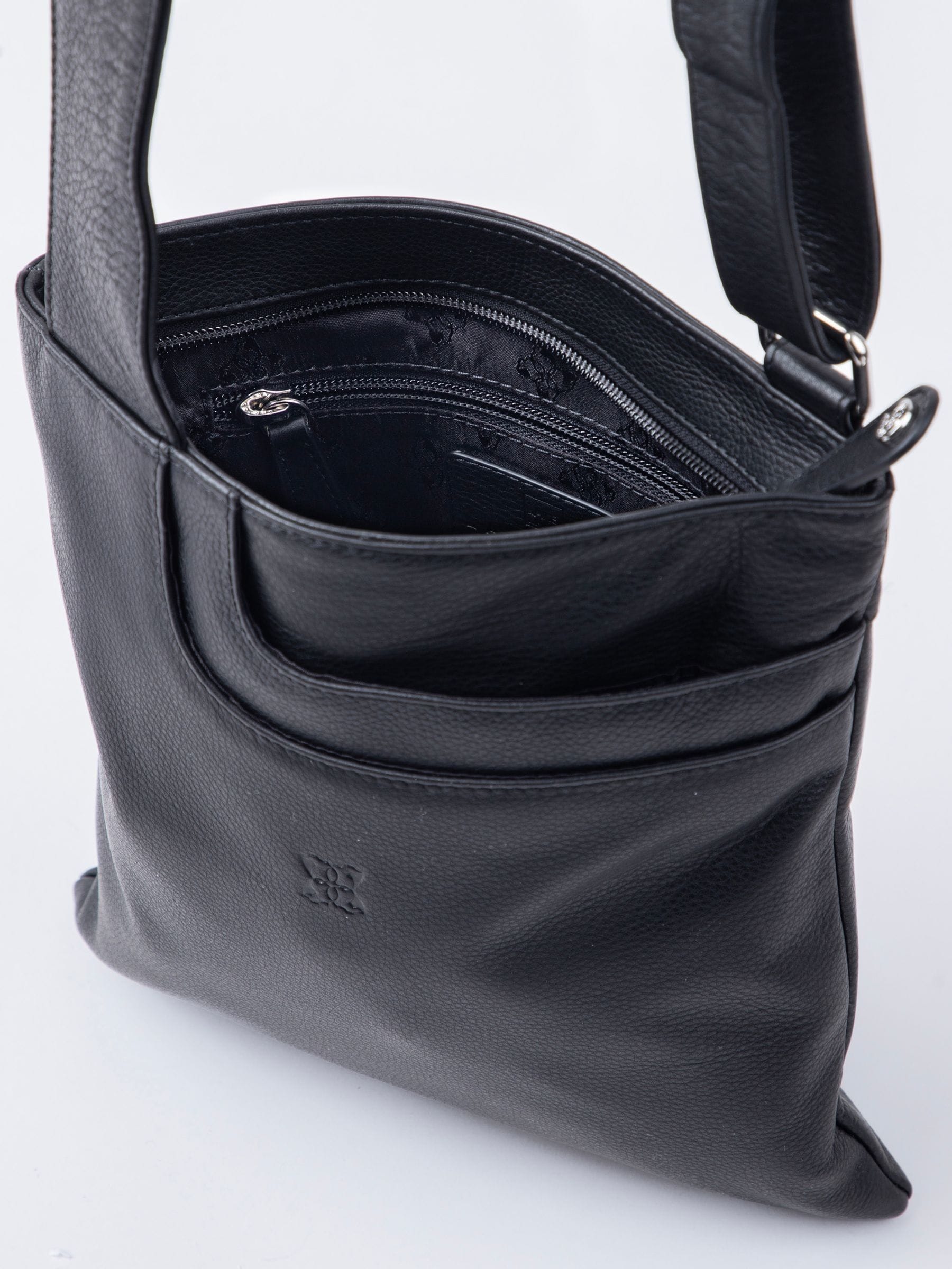 Buy Lakeland Leather Black Allerdale Cross-Body Bag from Next USA