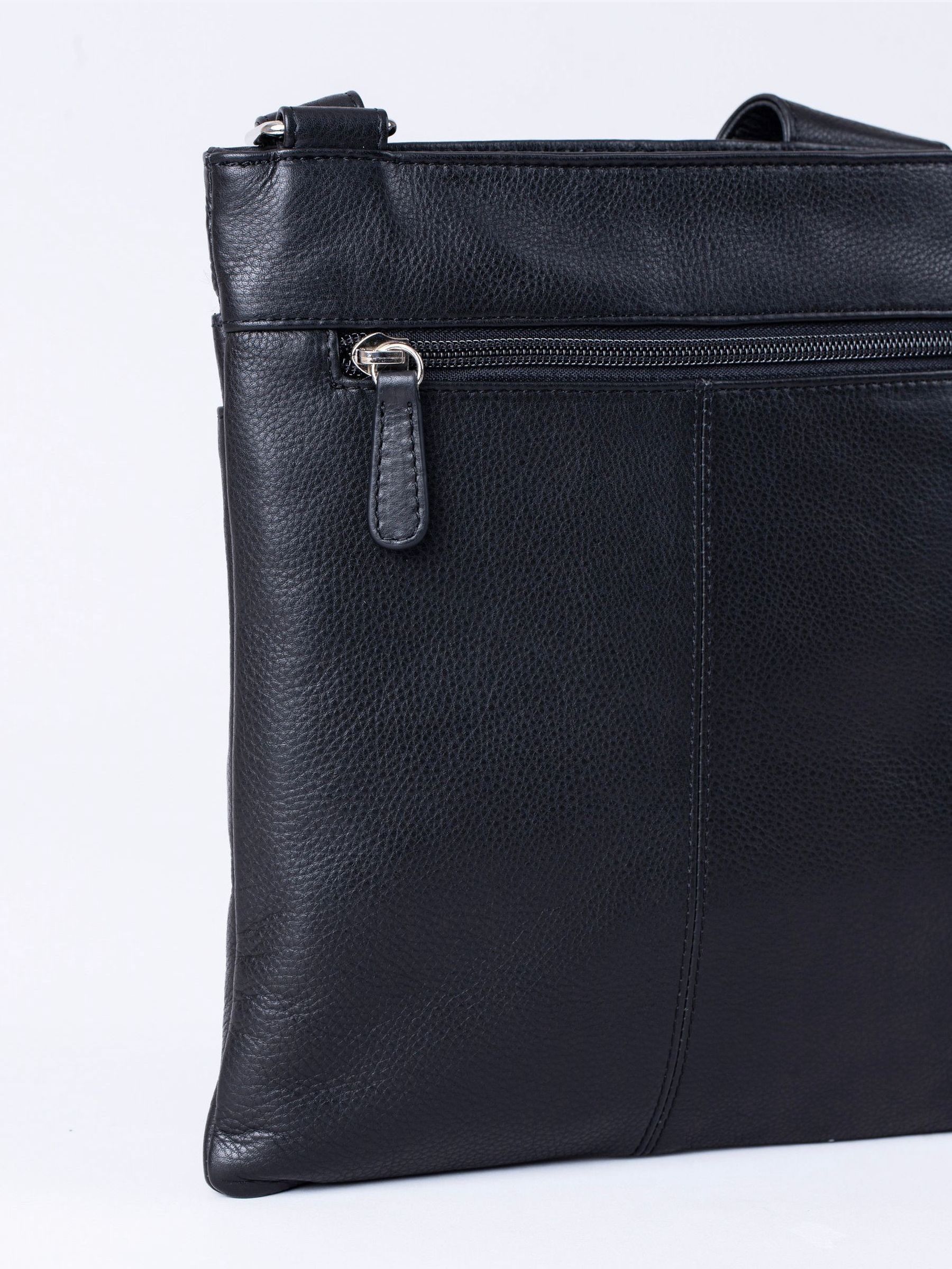 Buy Lakeland Leather Black Allerdale Cross-Body Bag from Next USA