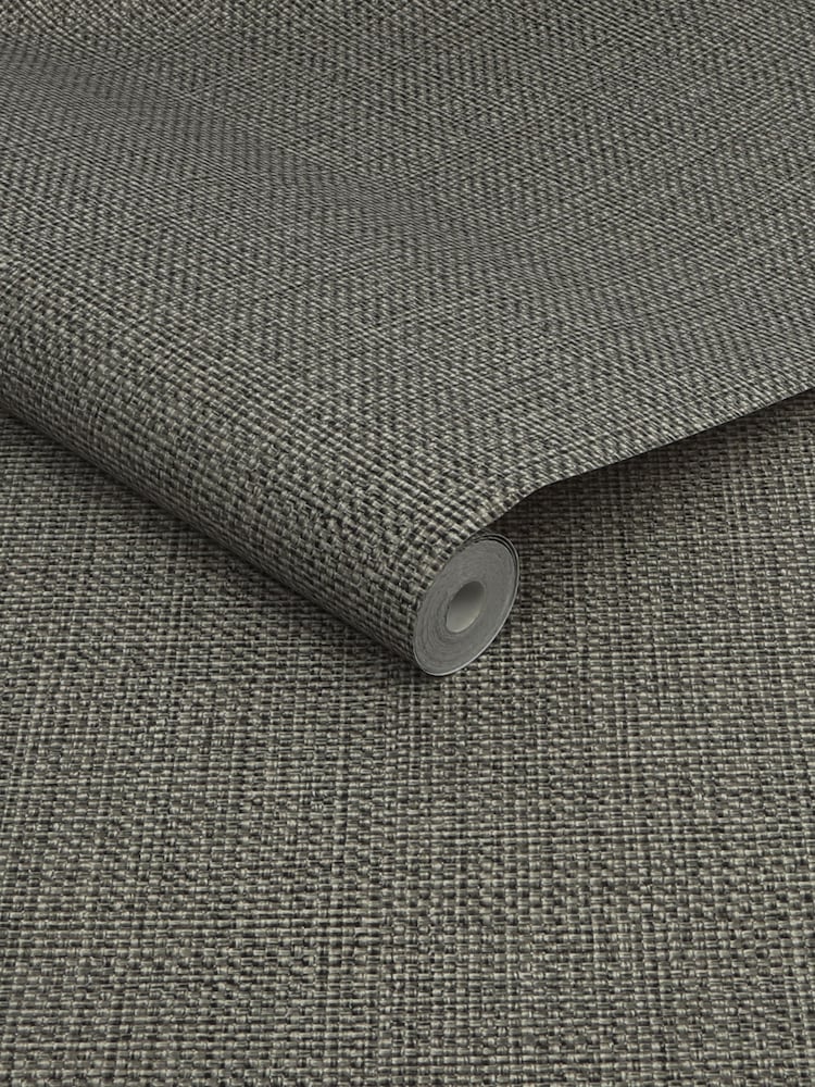 Natural Linen Weave 10M Wallpaper - Image 4 of 4 Natural Linen Weave 10M Wallpaper - Image 4 of 4