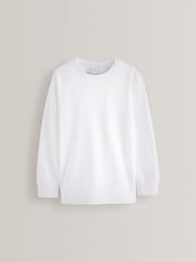 White Long Sleeve Cosy T-Shirt (3-16yrs) - Image 1 of 3