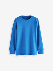 Blue Cobalt Long Sleeve Cosy T-Shirt (3-16yrs) - Image 1 of 2