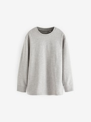 Grey Long Sleeve Cosy T-Shirt (3-16yrs) - Image 1 of 3