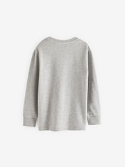 Grey Long Sleeve Cosy T-Shirt (3-16yrs) - Image 2 of 3