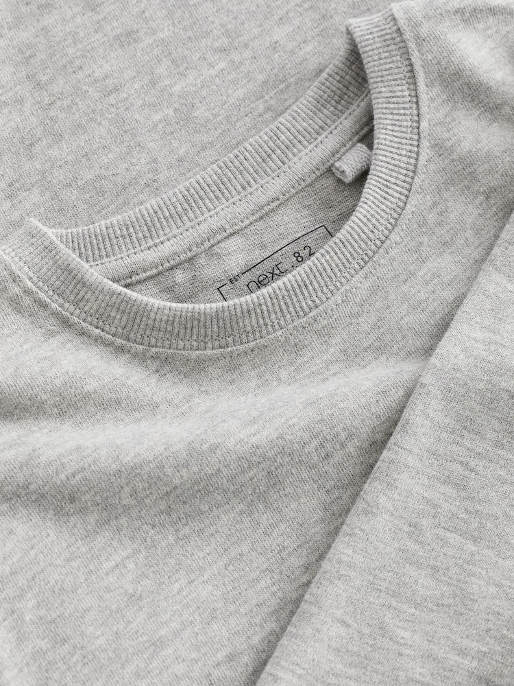 Grey - Long Sleeve Cosy T-Shirt (3-16yrs) - Image 3 of 3 Grey - Long Sleeve Cosy T-Shirt (3-16yrs) - Image 3 of 3