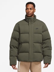 Nike Green Tech Fleece Padded Jacket - Image 1 of 3