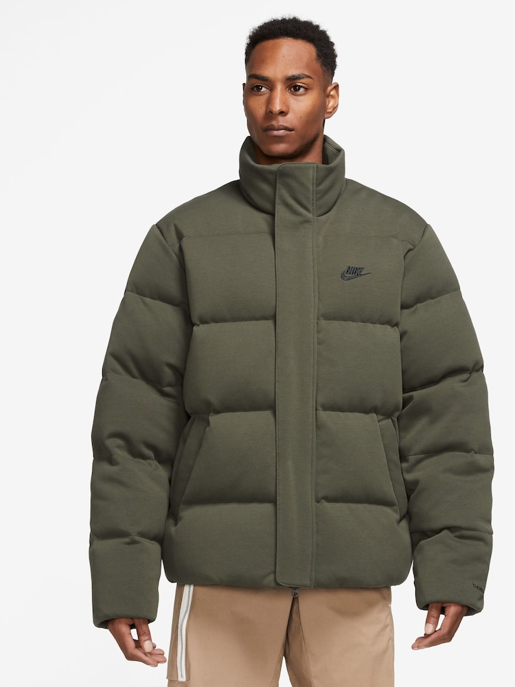 Nike Green Tech Fleece Padded Jacket - Image 1 of 3