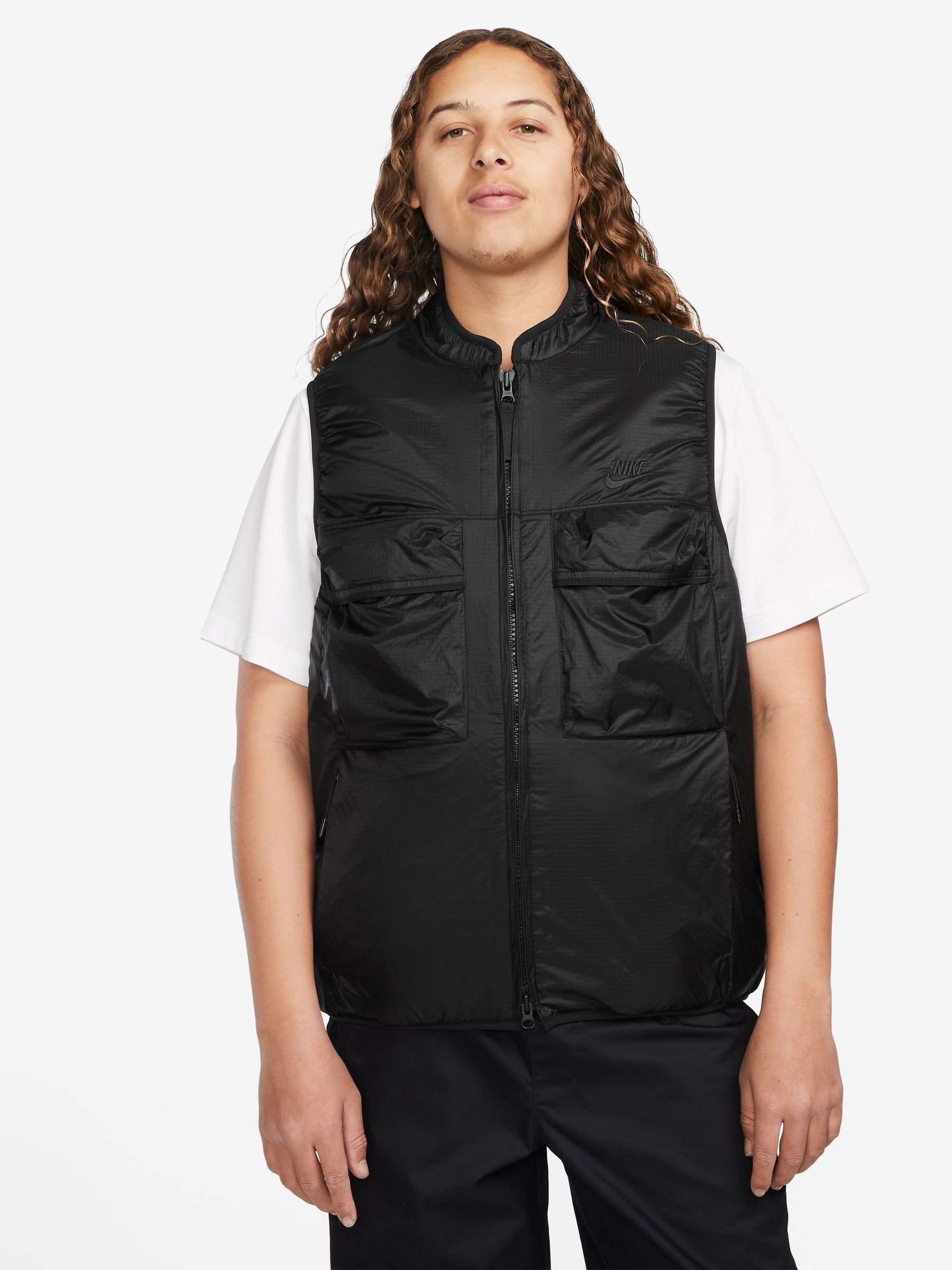 Nike utility vest black clearance