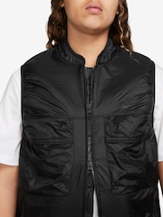 Nike Black Tech Fleece Utility Vest Gilet - Image 3 of 3