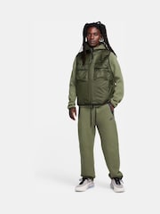 Nike Green Tech Fleece Utility Vest Gilet - Image 3 of 9