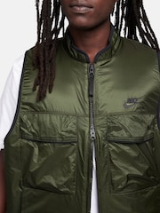 Nike Green Tech Fleece Utility Vest Gilet - Image 5 of 9