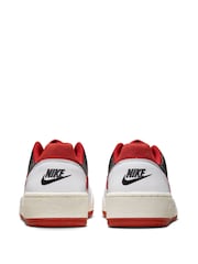 Nike Red/White Full Force Low Trainers - Image 14 of 35