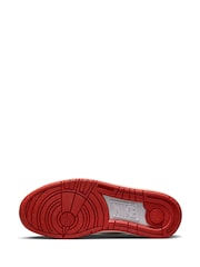 Nike Red/White Full Force Low Trainers - Image 21 of 35