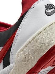 Nike Red/White Full Force Low Trainers - Image 31 of 35