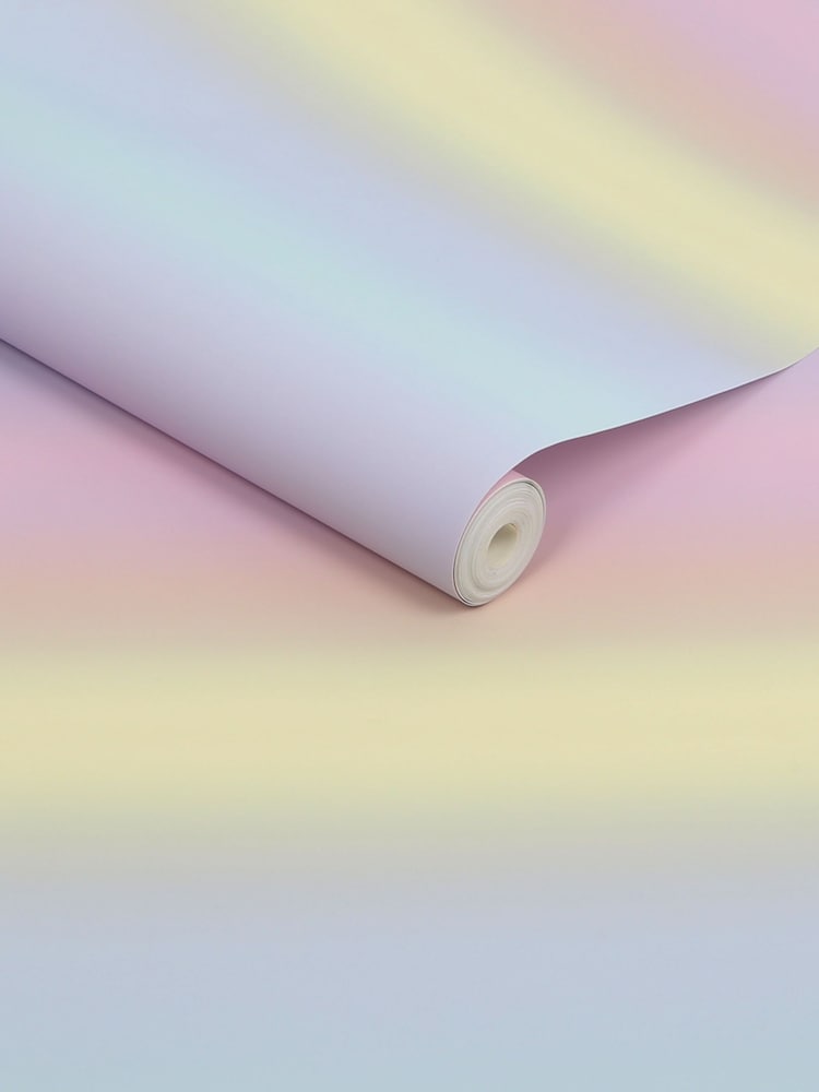 Pink Rainbow Ombre 10M Wallpaper - Image 4 of 4