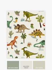 Natural Dinosaur & Friends 10M Wallpaper - Image 4 of 6