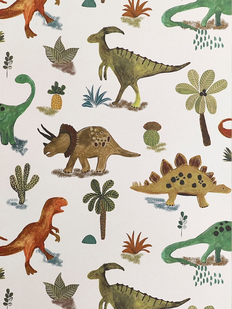 Natural Dinosaur & Friends 10M Wallpaper - Image 6 of 6