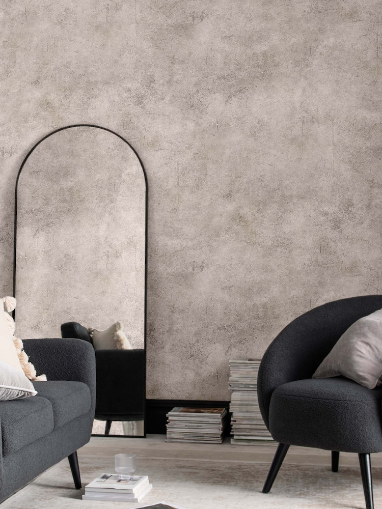Natural Plaster Abstract Paste The Wall 10M Wallpaper - Image 1 of 4