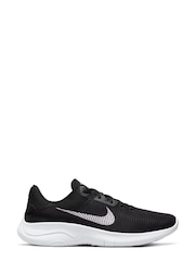 Nike Black/White Flex Experience 11 Running Trainers - Image 1 of 10