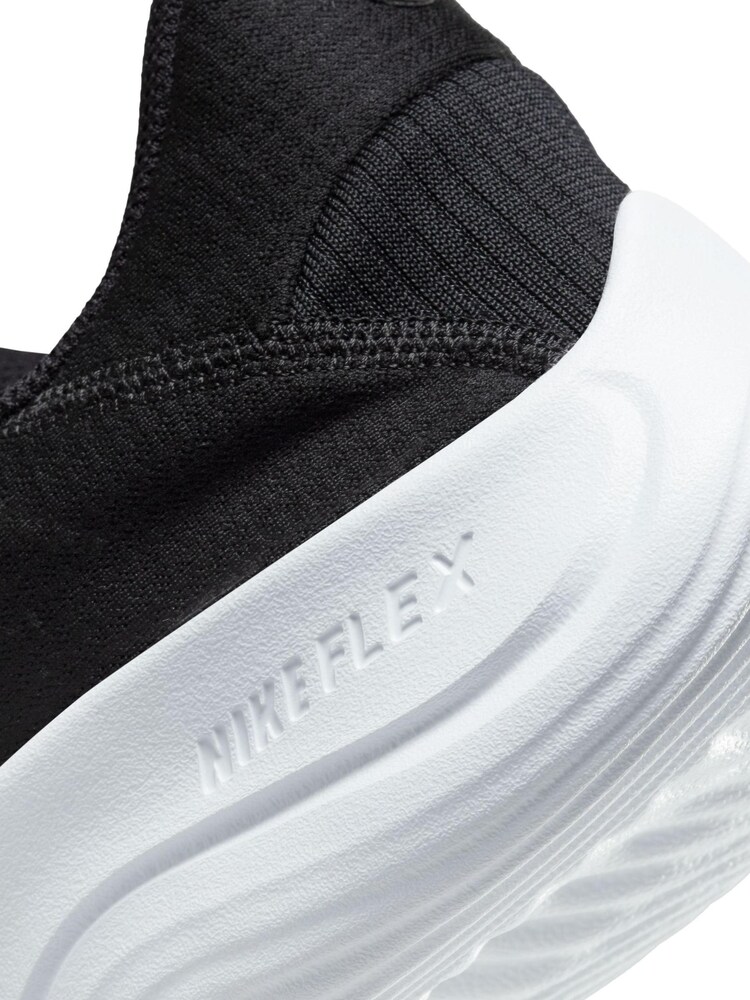 Nike Black/White Flex Experience 11 Running Trainers - Image 10 of 10