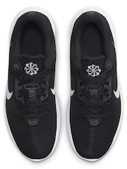 Nike Black/White Flex Experience 11 Running Trainers - Image 6 of 10