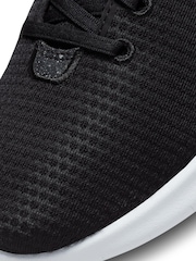 Nike Black/White Flex Experience 11 Running Trainers - Image 9 of 10