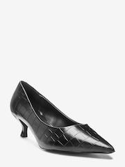 Schwarz - Forever Comfort® Pumps mit Kitten-Heel-Absatz - Bild 3 von 5